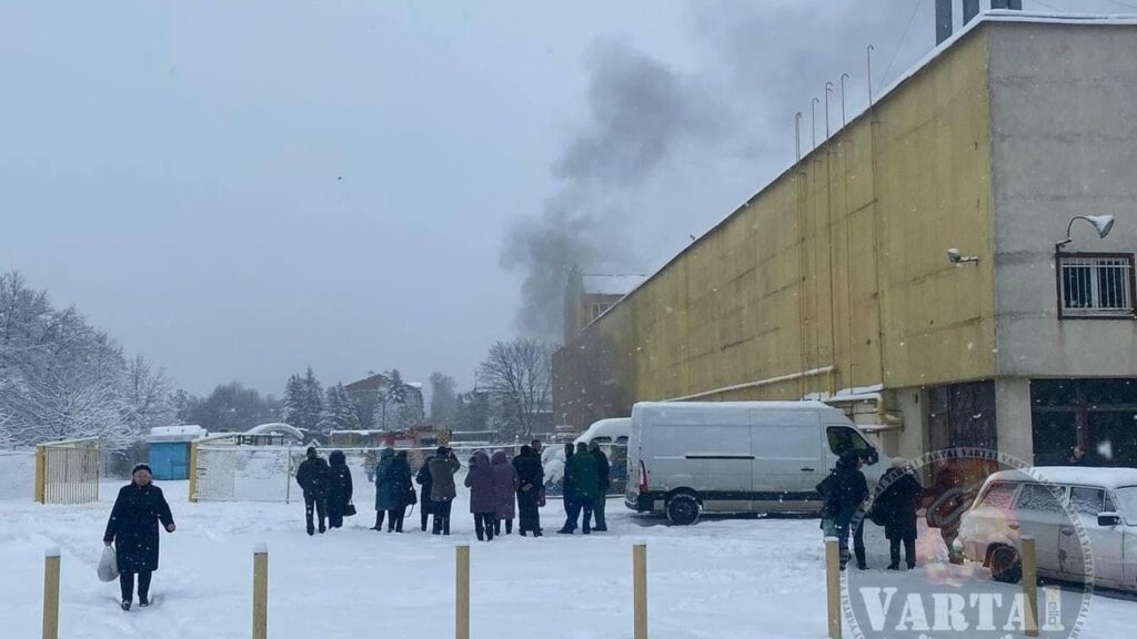Во Львове горит издательство Высокий Замок